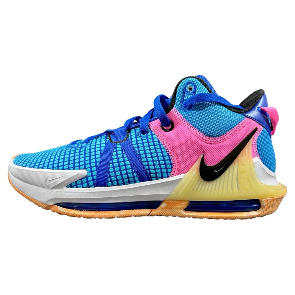 Nike Blue and Pink Athletic Sneakers